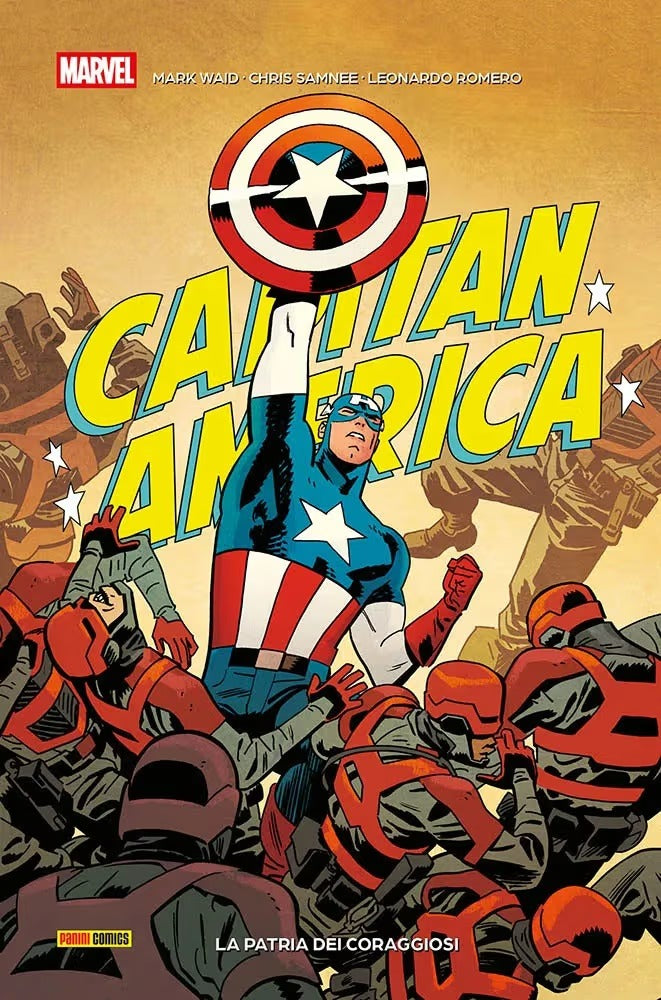 Capitan America - La Patria dei Coraggiosi - Marvel Pocket - Panini Comics