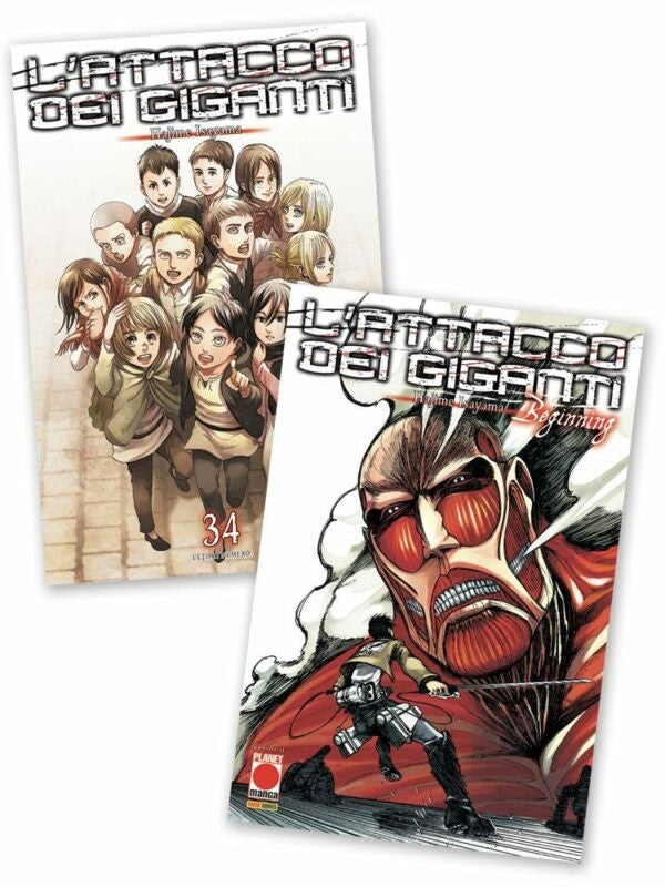L'Attacco Dei Giganti 34 - Bundle "Beginning"