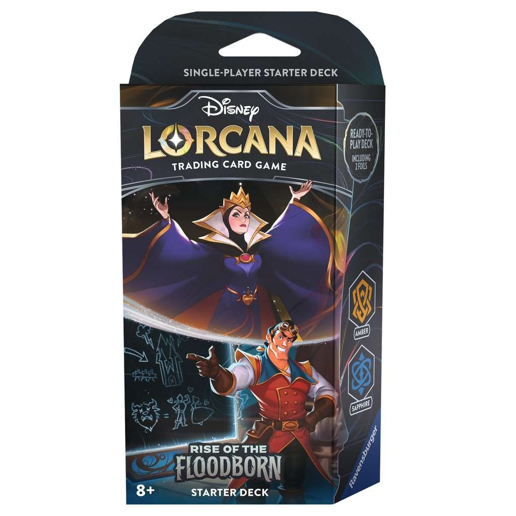 Lorcana - Rise Of The Floodborn - Amber/Sapphire Starter Deck (Eng)