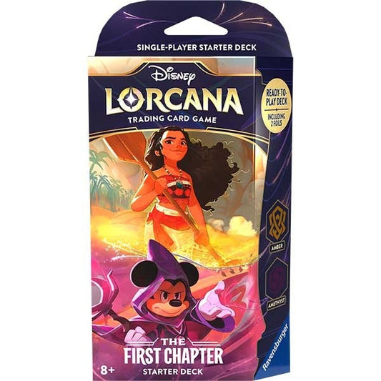 Lorcana - The First Chapter - Amber/Amethyst Starter Deck (Eng)
