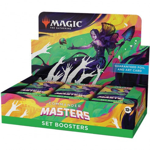 Mtg Commander Masters Set Bstr Eng - Bustina Singola