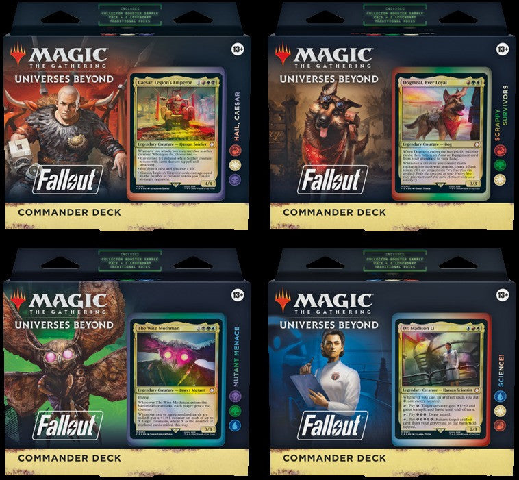 Mtg Fallout Com Deck Eng - Bundle X4