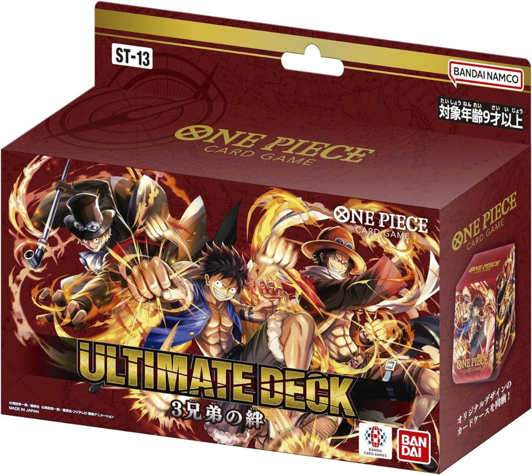 One Piece Card Game Ultra Deck The Three Brothers [St-13]