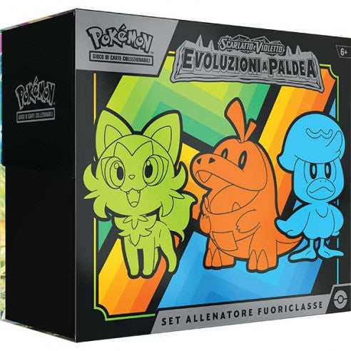 Pokemon Set Allenatore Fuoriclasse Etb Evoluzioni A Paldea