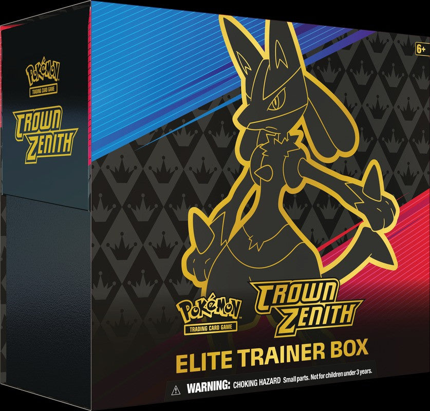 Pokemon Sword & Shield 12.5 Crown Zenith Elite Trainer Box Eng