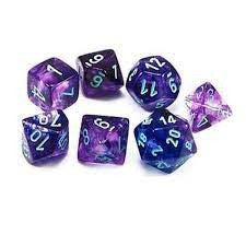 Set Di Dadi Nebula Nocturnal/Blue