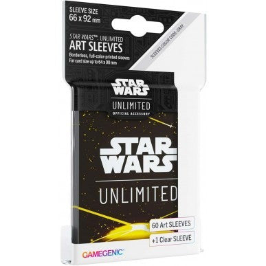 SWU - Art Sleeves Card Back Yellow