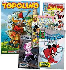 Topolino 3536 + Litografie Marvel 9, 10, 11, 12