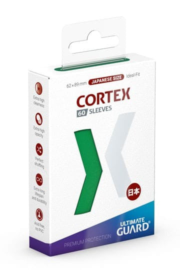 Ultimate Guard Cortex Sleeves Japanese Size Green (60