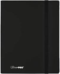 Ultra Pro Album 9 Tasche Pro Binder Eclipse Jet Black