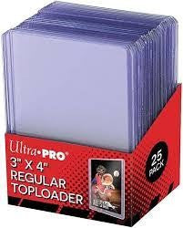 Ultra Pro Toploader Clear Reg 25 Pz
