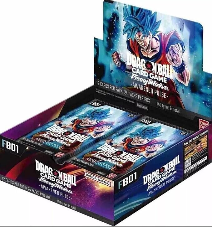 Dragon Ball Fusion World 01 Box Fb01 Eng
