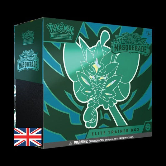 Pokemon Elite trainer box Crepuscolo Mascherato ENG