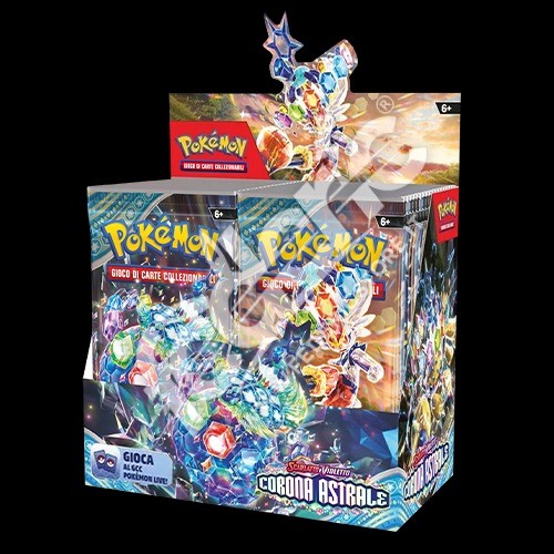 Box Pokemon Scarlatto e Violetto Corona Astrale Italiano (36 buste)