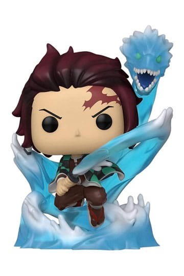 Demon Slayer: Kimetsu no Yaiba POP! Animation Vinyl Figures Tanjro W/ Dragon(GW/TRL) 9 cm