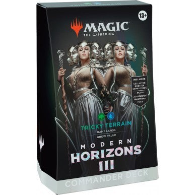 MTG Modern Horizons 3 commander Tricky Terrain ENG