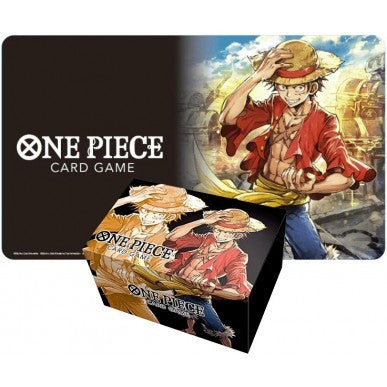 One Piece Card Game Playmat And Storage Box Set Monkey.D.Luffy