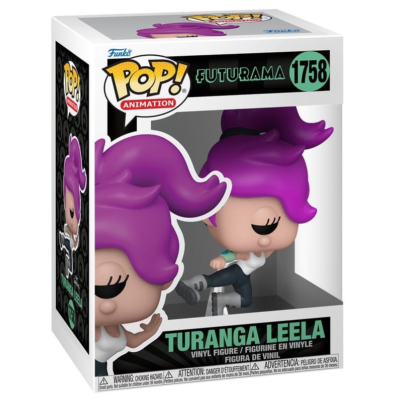 Futurama Pop! Animation Vinyl Figure Turanga Leela 9 cm 1758