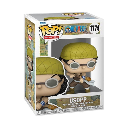 One Piece POP! Animation Vinyl Figures  Usopp (Refresh) 9 cm