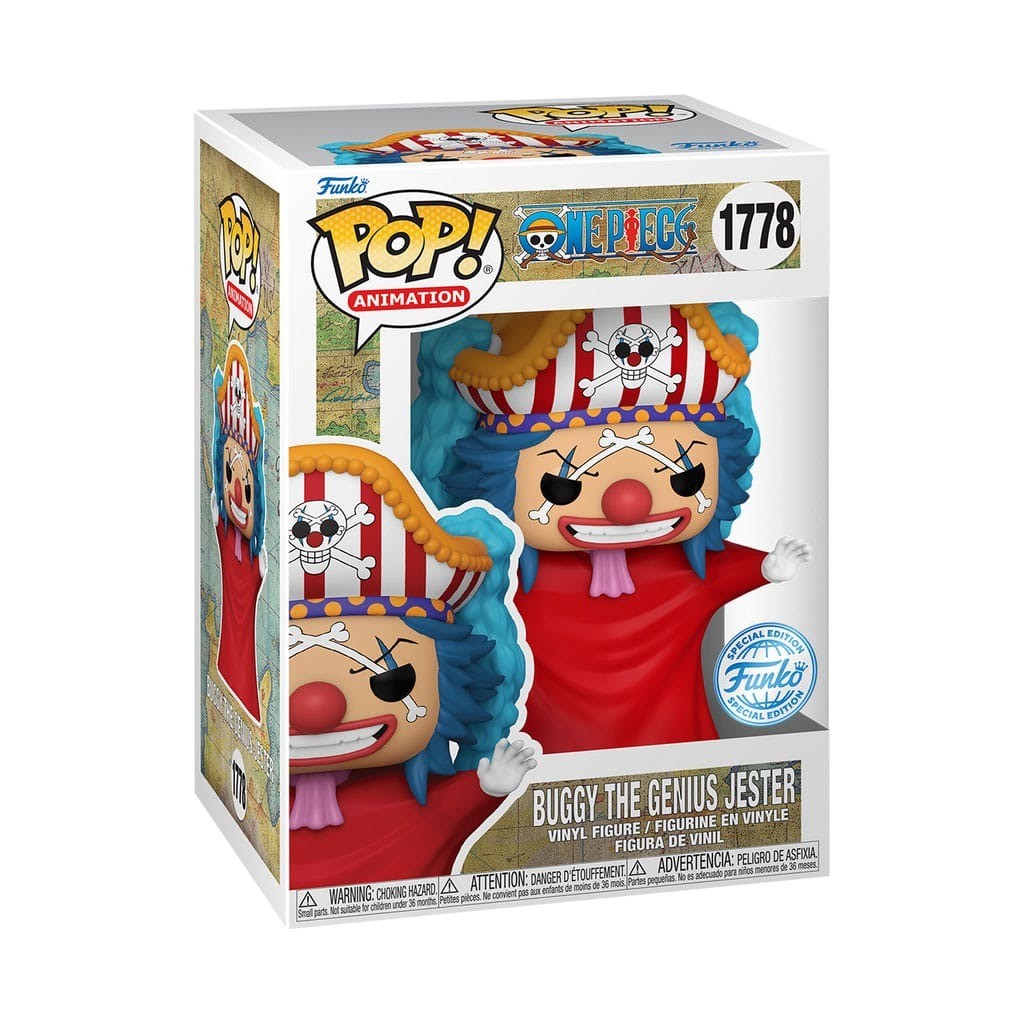 One Piece POP! Movies Vinyl Figure Buggy (Post Time-Skip) Exclusive 9 cm 1778