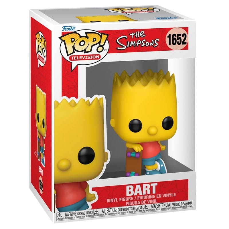 Simpsons Pop! Animation Vinyl Figure Bart 9 cm 1652
