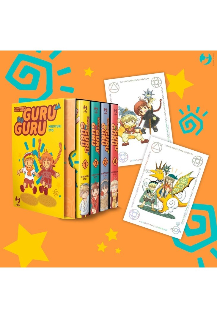 GuruGuru - il girotondo della magia BOX 1 (Vol 1-4)