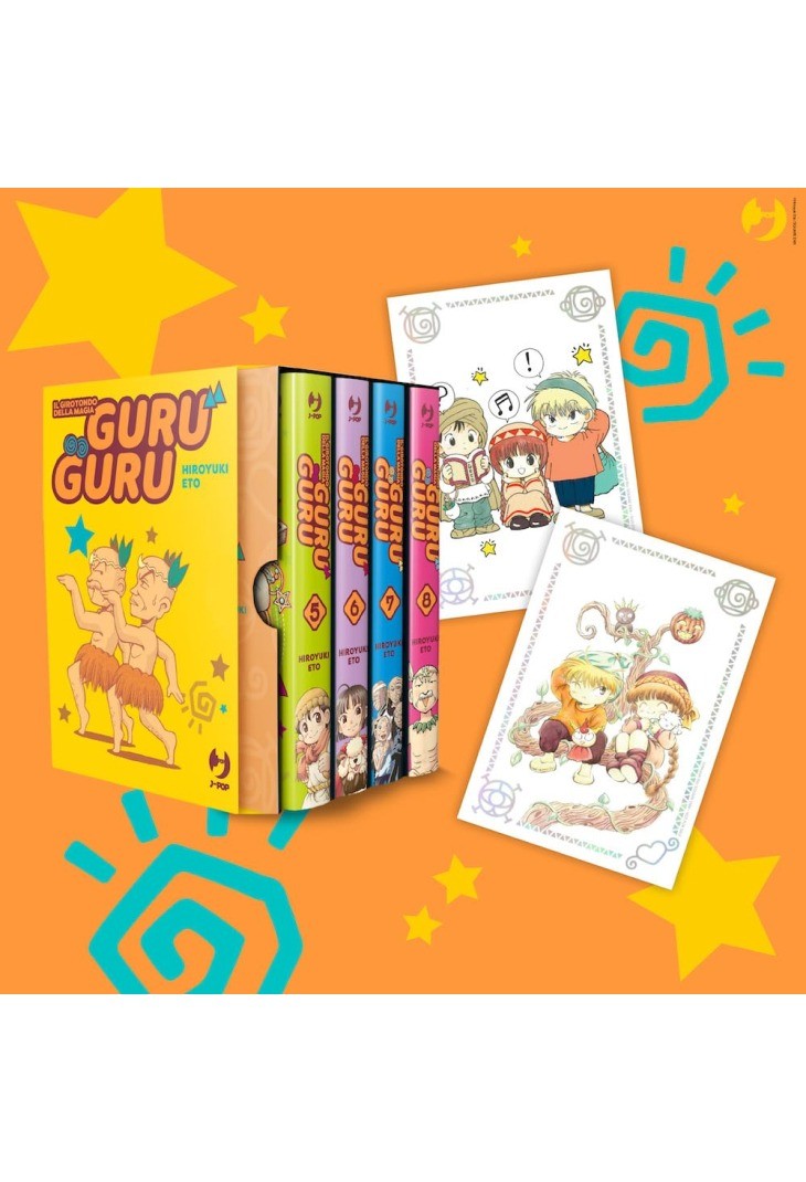 GuruGuru - il girotondo della magia BOX 2 (Vol. 5-8)