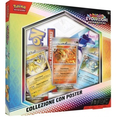 Pokemon Evoluzioni Prismatiche: collezione con poster (IT)