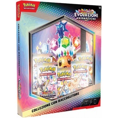 Pokemon Evoluzioni Prismatiche: collezione con raccoglitore (IT)