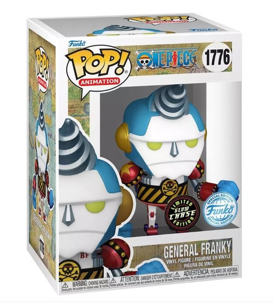 Funko Pop One Piece General Franky 1776 Limited Glow in the dark