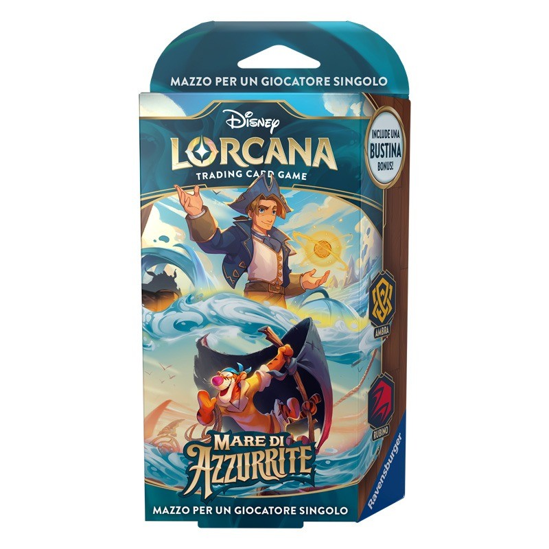Lorcana - Starter Deck Ambra/Rubino - Mare di Azzurrite (ITA)