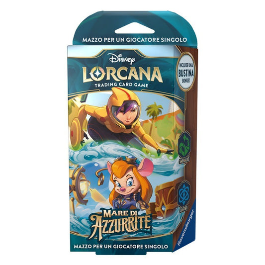 Lorcana - Starter Deck Smeraldo/Zaffiro  - Mare di Azzurrite (ITA)