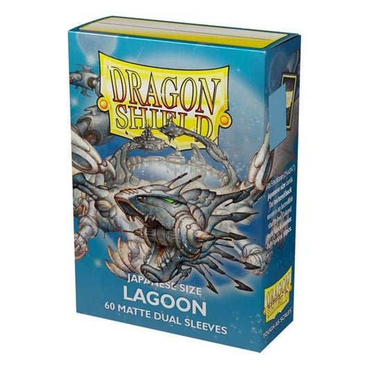 AT-15148 Dragon Shield Small Sleeves - Japanese Matte Dual Lagoon 'Saras' (60 Sleeves