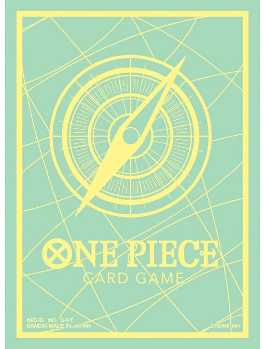One Piece Card Game - Official Sleeves 9 - Green Logo