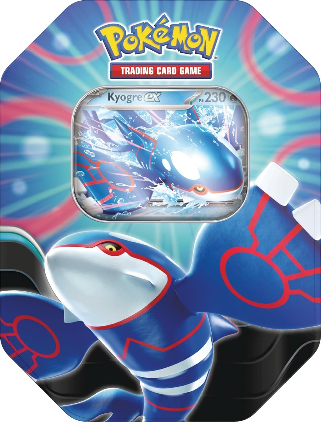 Tin da Collezione Pokémon Leggende Cerulee Kyogre ex Italiano