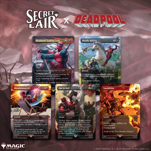 Secret Lair x Marvel's Deadpool non foil