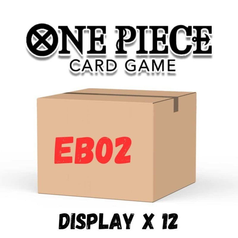 One Piece Card Game EB 02 case 12 box sealed Eng