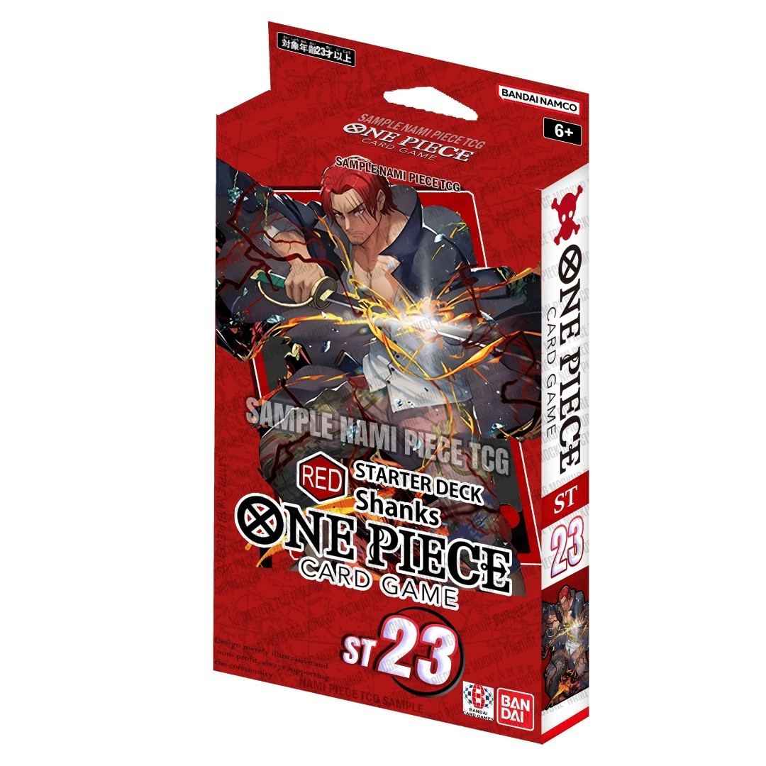 One Piece Card Game Starter Deck Red Shanks ST23 eng