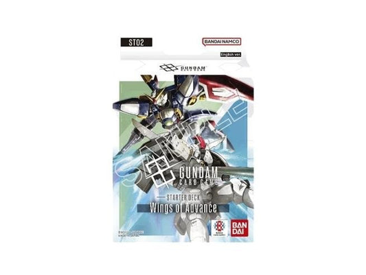 Gundam Card Game Starter Deck ST02 Wings of Advance ENG