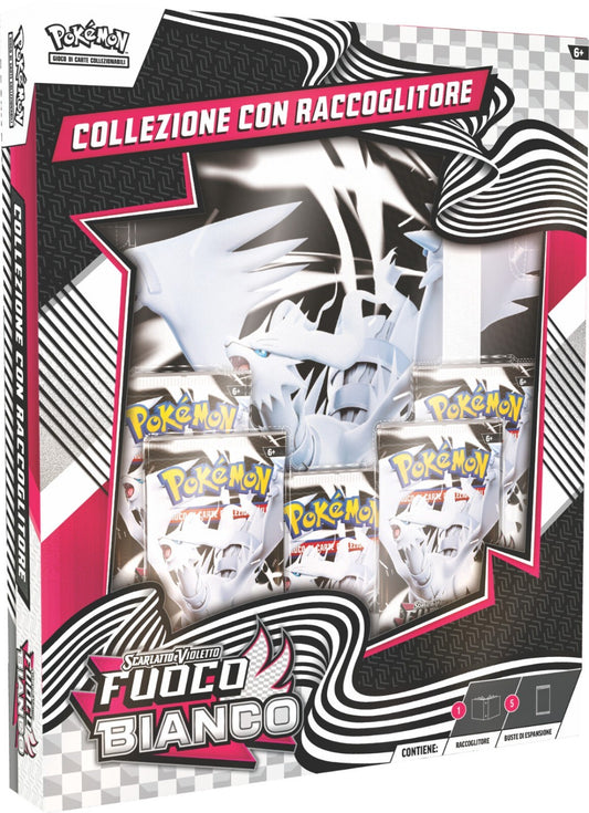 Scarlatto & Violetto: Fuoco Bianco - Collezione con Raccoglitore (ITA)