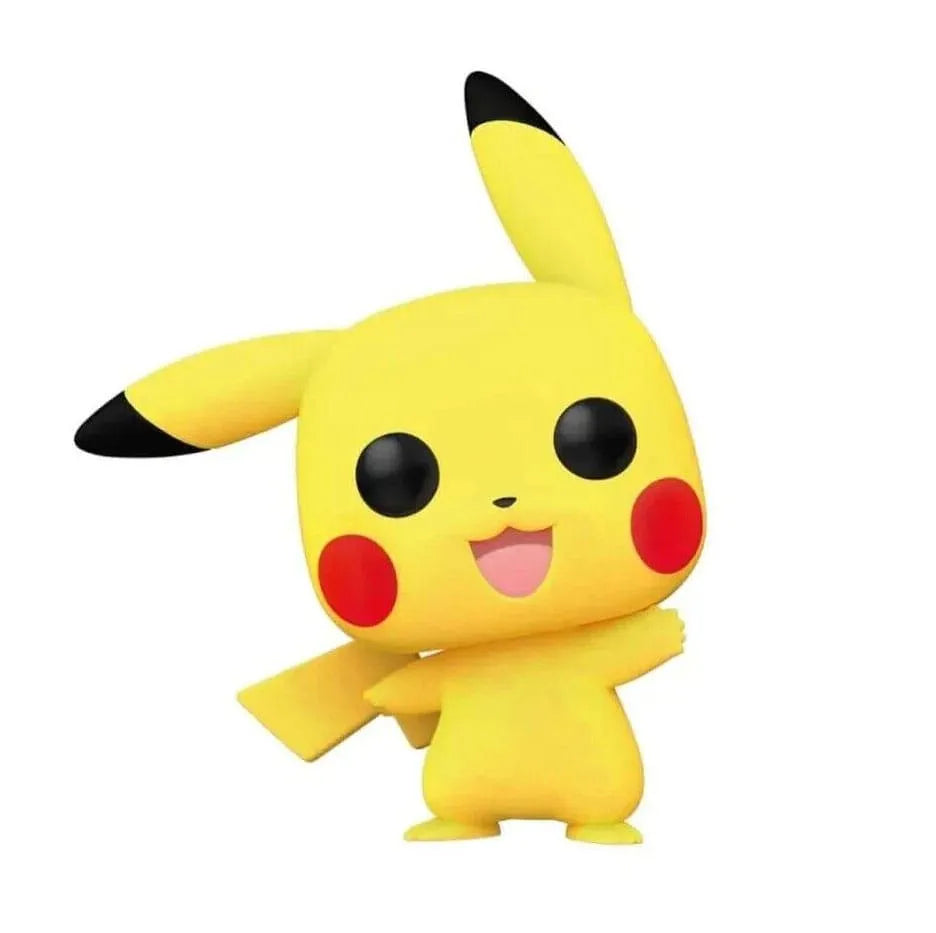 Funko Pop! - Pokemon - Pikachu Waving Flocked  553