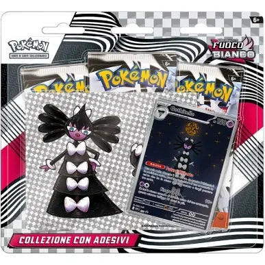 Scarlatto & Violetto: Fuoco Bianco - Gothitelle - Collezione con Adesivi (ITA)