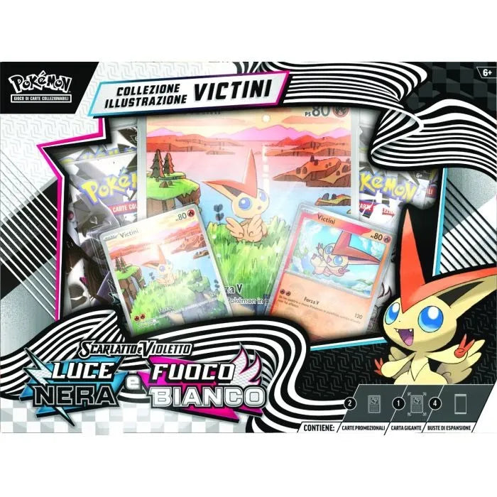 Scarlatto & Violetto: Luce Nera & Fuoco Bianco - Victini - Collezione Illustrazione (ITA)