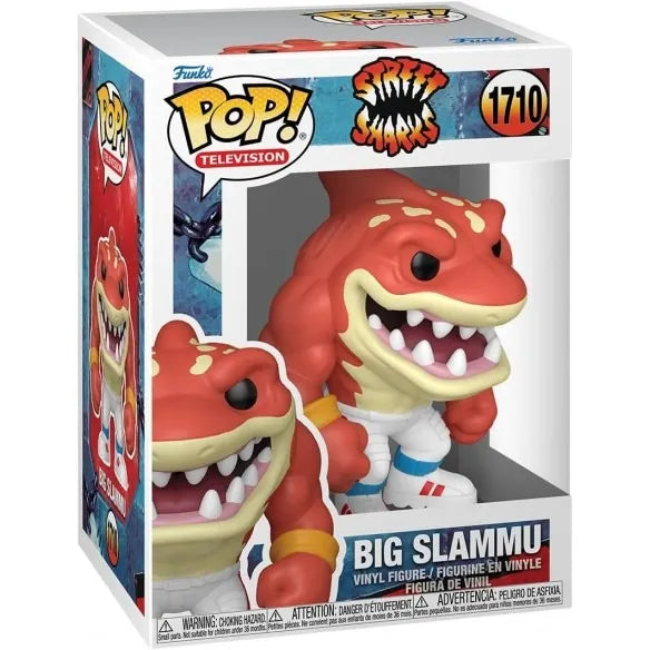Street Sharks POP! Television Vinyl Figure Big  Slammu 9 cm
