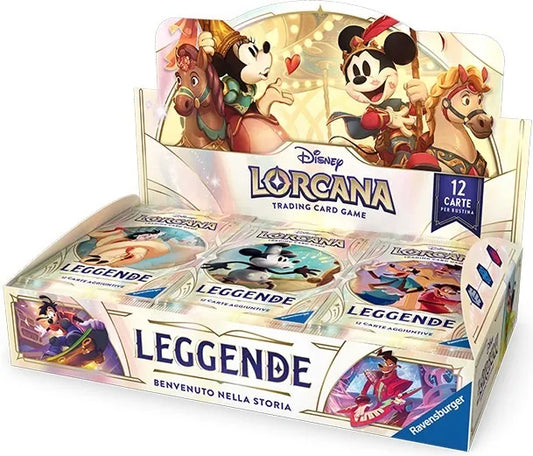 Lorcana - Leggende - Booster Pack Display da 24 Buste (ITA)