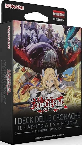 Yu-Gi-Oh! - Chronicles Deck: The Fallen & The Virtuous - Mazzo Singolo Foil 1a Edizione