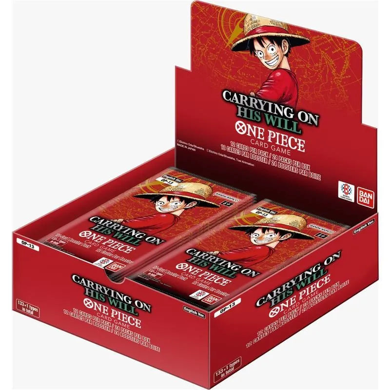 Box One Piece Card Game OP13 Carrying on His Will