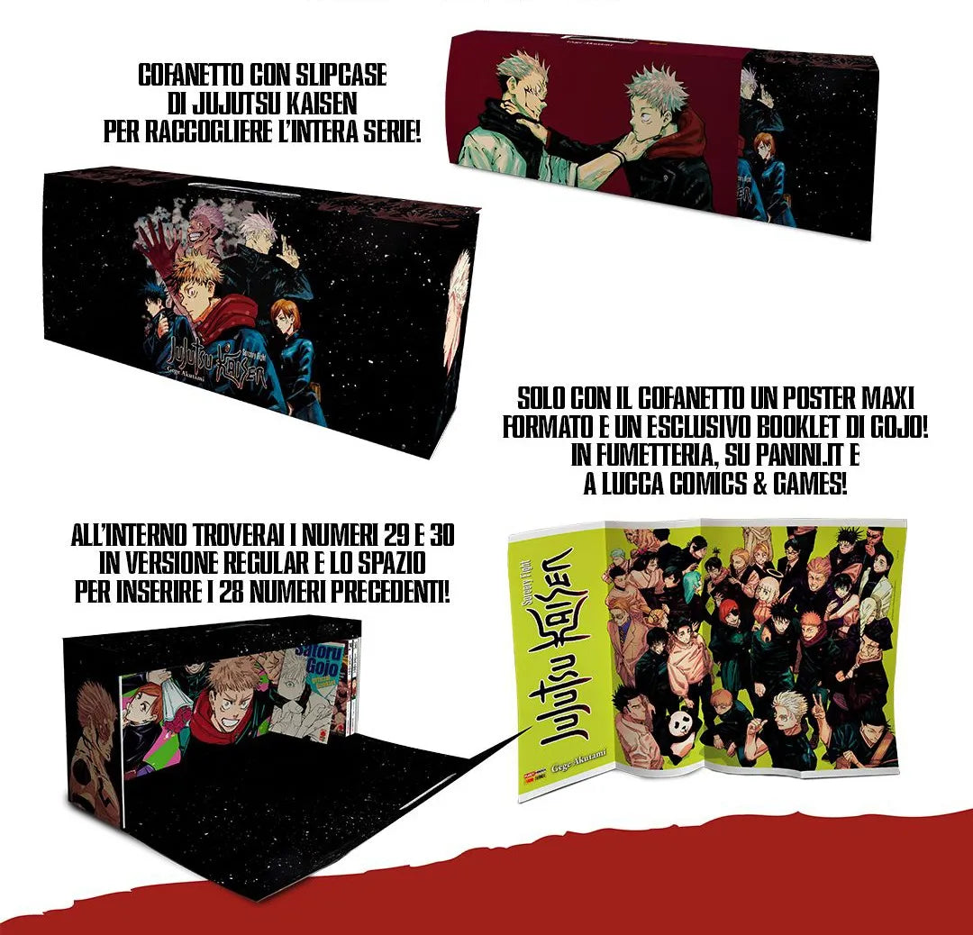 Jujutsu Kaisen - Sorcery Fight Cofanetto Vuoto (con Vol. 29-30)