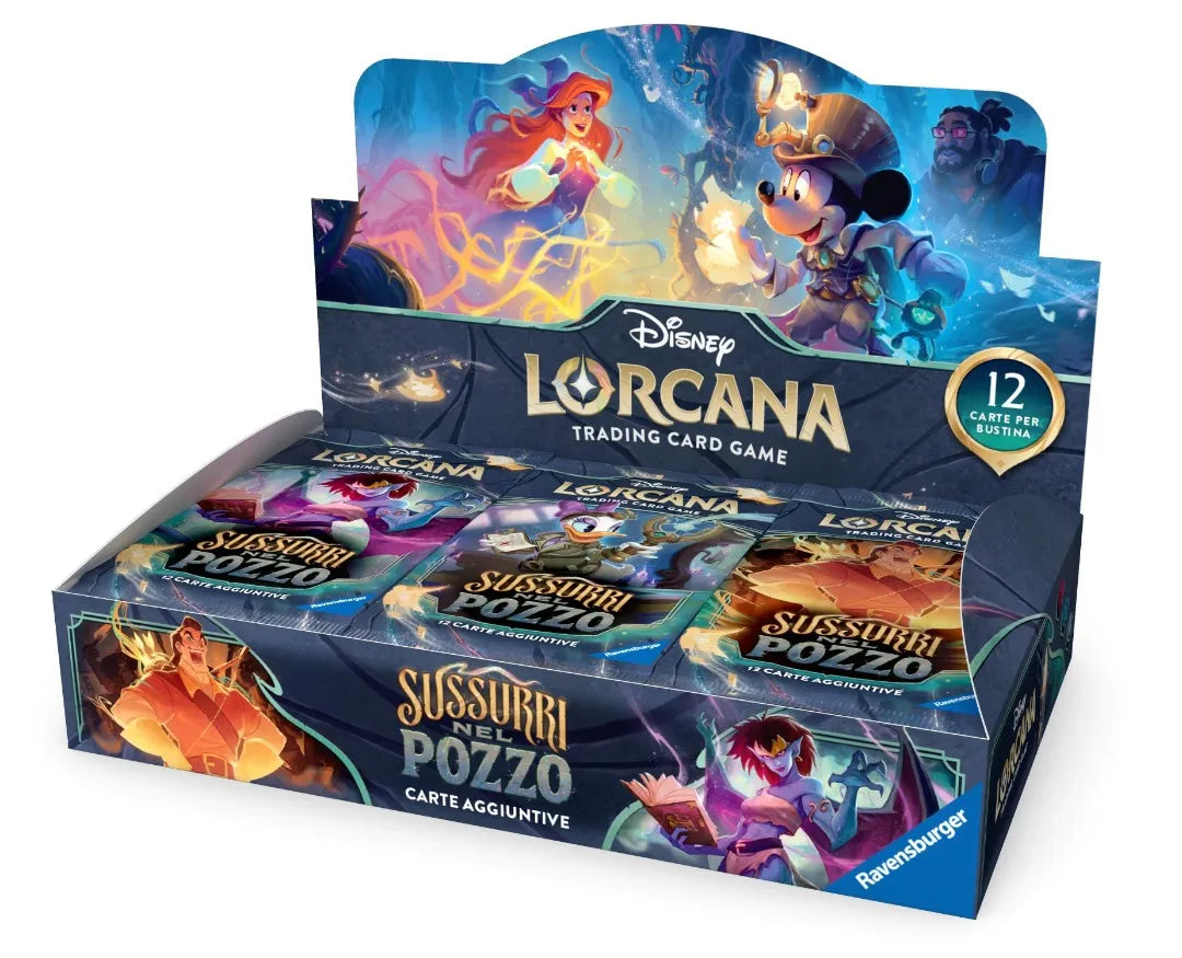 Lorcana - Sussurri nel Pozzo - Booster Pack Display da 24 Buste (ITA)