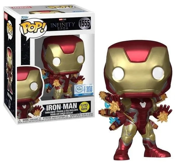 FUNKO POP Marvel: Infinity saga - 1555 Iron Man With Beams (Exclusive) 9 cm (Pop!)